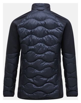Heren Peak Performance Helium Dons Hybride Zwarte Jas