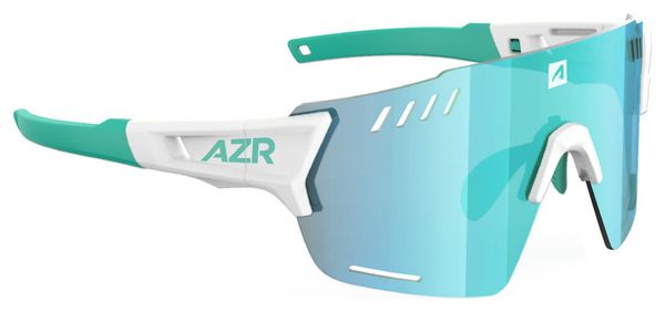 Coffret AZR ASPIN RX Blanc/Ecran Turquoise + Ecran Incolore