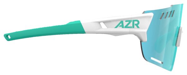 Coffret AZR ASPIN RX Blanc/Ecran Turquoise + Ecran Incolore
