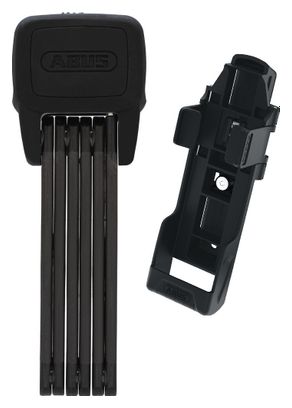 Abus Bordo 6000PZ/90 BK Folding Lock + SH Support Black