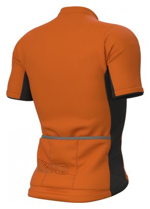 Alé Color Block Orange Short Sleeve Jersey