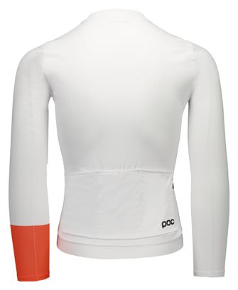 Maglia a maniche lunghe Poc Cadence bianca da uomo
