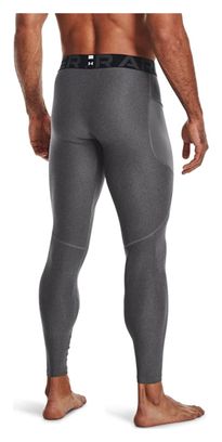 Under Armour Heatgear Lange Compressie Maillot Grijs