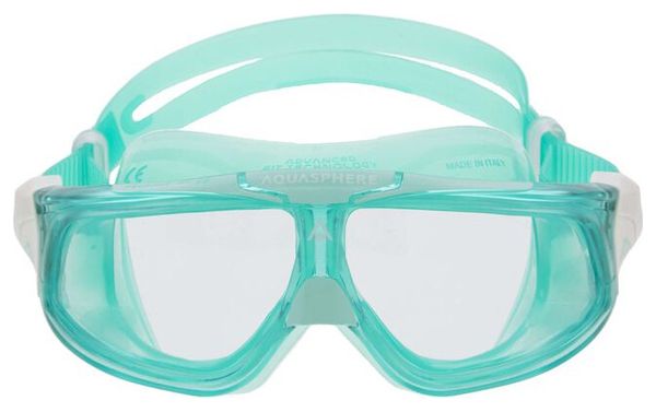 Aquasphere Seal 2.0 Swim Goggles Clear Green