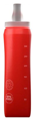 Compressport ErgoFlask soft bottle 300ml Red