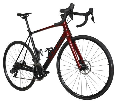 Wiederaufbereitetes Produkt - Look 785 Huez Interference Road Bike Sram Rival AXS 12V Black Mat/Red Glossy 2022 L