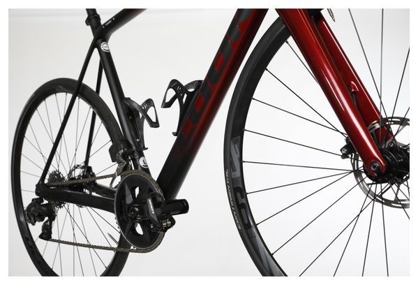 Wiederaufbereitetes Produkt - Look 785 Huez Interference Road Bike Sram Rival AXS 12V Black Mat/Red Glossy 2022 L