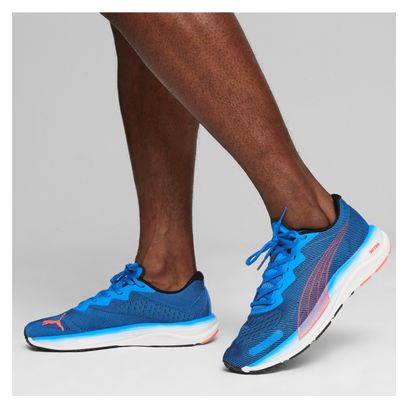 Chaussures Running Puma Velocity Nitro 2 Bleu