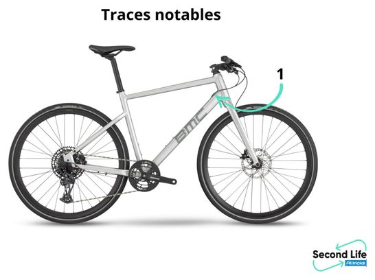 Refurbished Produkt BMC Fitness Bike Alpenchallenge AL Two Sram GX Eagle 12V 700 mm Silber 2023 XL Alltricks