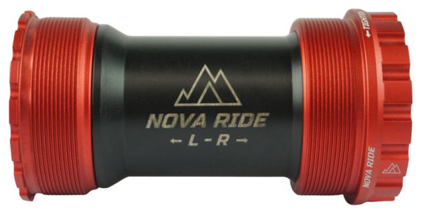 Boitier de pédalier Nova Ride T47 77 A Sram DUB Rouge