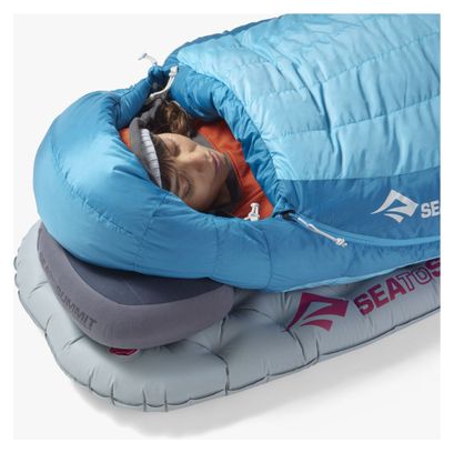 Saco de dormir para mujer Sea To Summit Trek -1C Azul