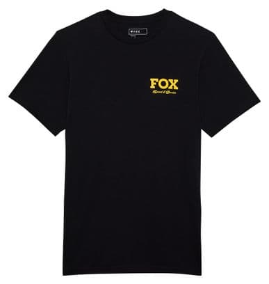 Fox Speed &amp; Service Short Sleeve T-Shirt Black