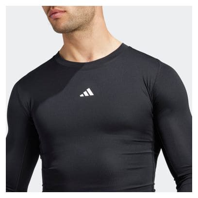 Adidas Techfit Base Thermal Jersey Zwart Heren