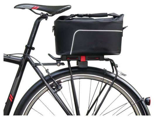 Klickfix Rackpack Impermeable Uniklip Bolsa de transporte de equipaje negra