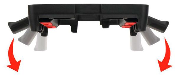 Klickfix Rackpack Waterproof Uniklip Black