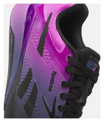 Reebok Nano X5 Zwart Paars Dames Hardloopschoenen