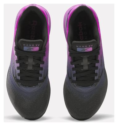 Reebok Nano X5 Zwart Paars Dames Hardloopschoenen