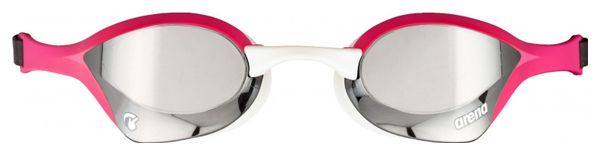 ARENA Cobra Ultra Swipe Mirror  - Silver Pink - Lunette Natation Rose Verres Argent