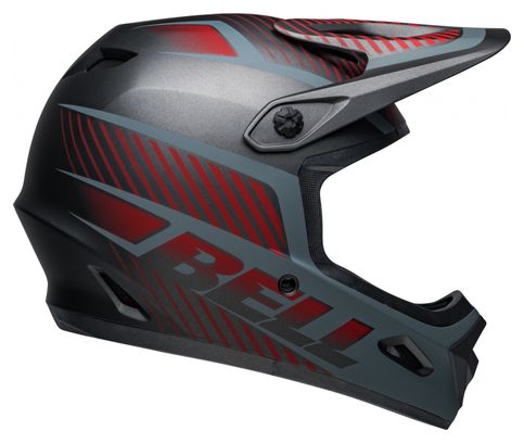 Bell Transfer Integralhelm Grau Rot
