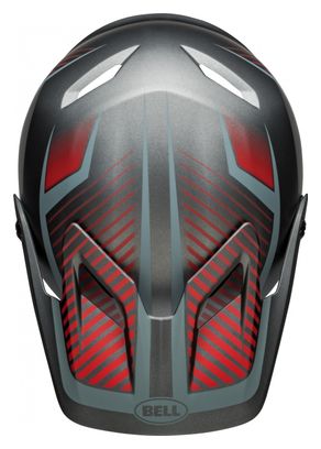 Bell Transfer Integralhelm Grau Rot