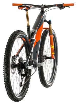 Cube Full Suspension MTB AMS 100 C:68 TM 29 Sram GX Eagle 12s Grey / Orange 2020