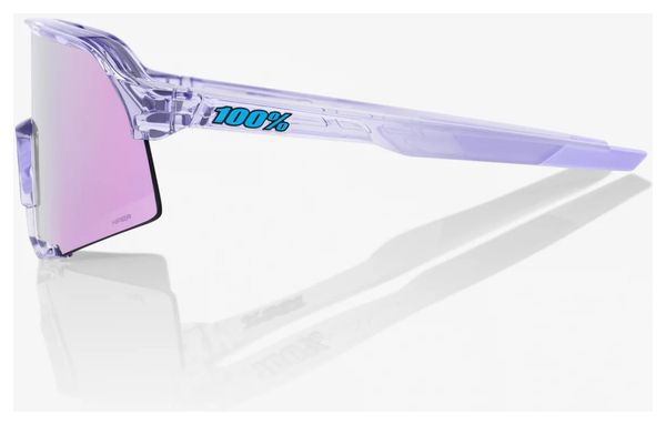 100% S3 Brille - Violett Transparent - HiPER Linse Verspiegeltes Violett