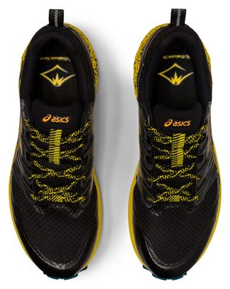 Asics Gel Trabuco Terra Trail Running Shoes Black Yellow