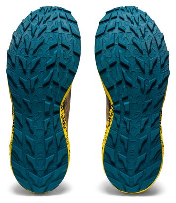 Chaussures de Trail Running Asics Gel Trabuco Terra Noir Jaune