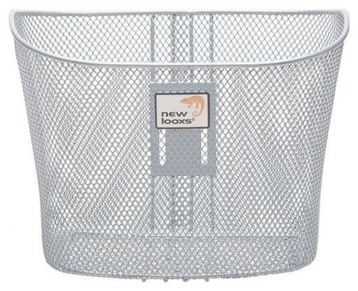 NEW LOOXS Panier À Vélo Toscane Rapidlock 19 Litres 34 X 25 X 25 Cm - Argent