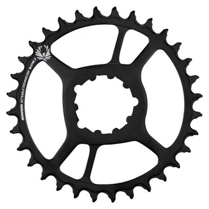 SRAM X-SYNC 2 Staal Eagle Direct Mount Kettingblad 6mm Offset 12 Speed Zwart