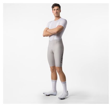 Cuissard Court Castelli Free Aero Race Gris/Noir Homme