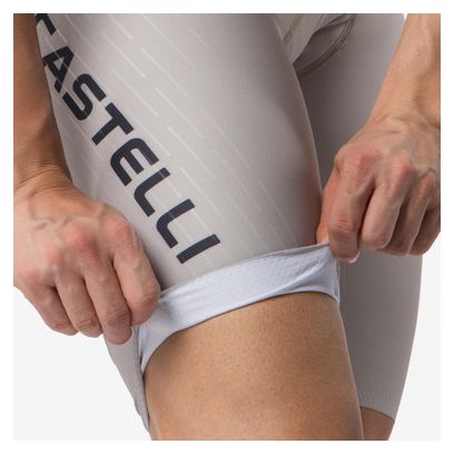Cuissard Court Castelli Free Aero Race Gris/Noir Homme
