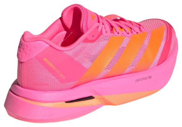 adidas Adizero Boston 13 Women's Running Shoes - Pink/Orange