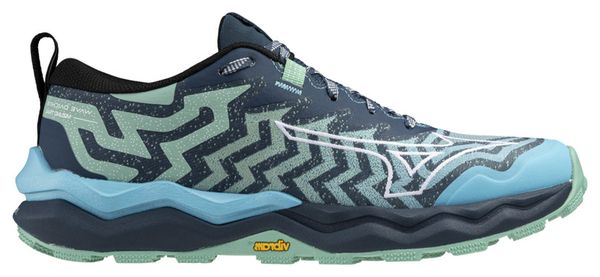 Chaussures Trail Mizuno Wave Daichi 8 Bleu Femme