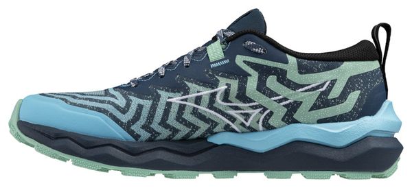 Chaussures Trail Mizuno Wave Daichi 8 Bleu Femme