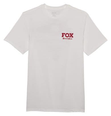 Fox Speed &amp; Service Short Sleeve T-Shirt White