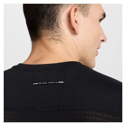 Maglia a maniche corte Nike Dri-Fit ADV Solar Chase Uomo Nero