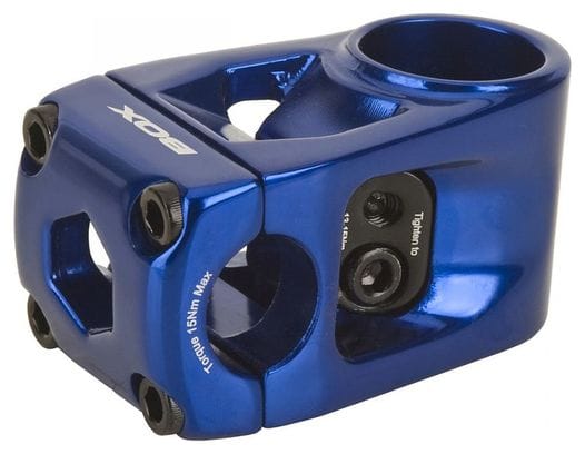 Potence BMX BOX two hollow alu pro 1-1/8  22.2mm blue