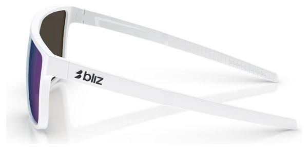 Bliz A003 Unisex Matwit/Blauwe bril