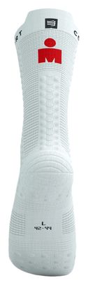 Compressport Pro Racing v4.0 Bike IronMan 2025 Tutto è possibile Calzini Bianco/Nero/Rosso