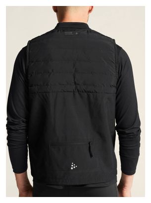 Heren Craft SubZ Zwart Mouwloos Vest