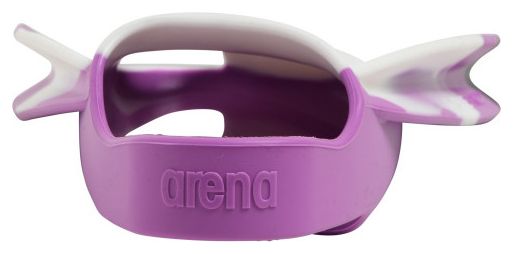 Pair of Arena Powerfin Pro Fins White Purple
