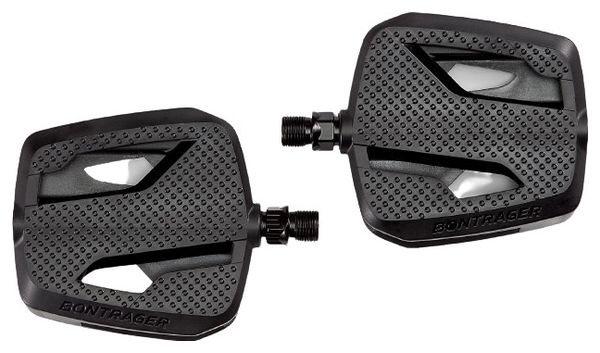 Paire de Pédales Plates Bontrager City Noir