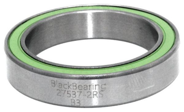 Zwart Lager B3 MR-27537-2RS 27,5 x 37 x 7 mm