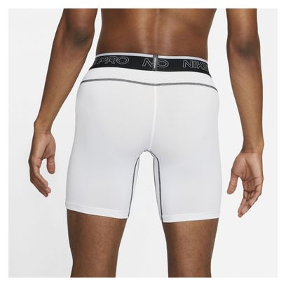 Pantalón corto Nike Pro Dri-Fit blanco
