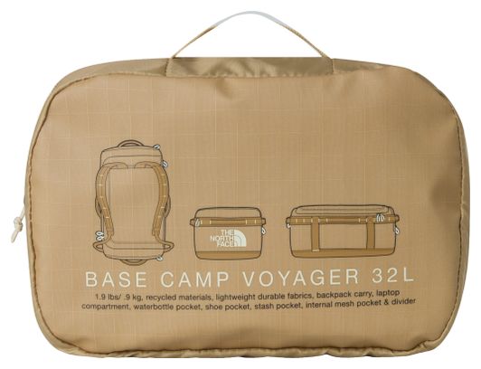 The North Face Base Camp Duffel 32L Travel Bag, Beige
