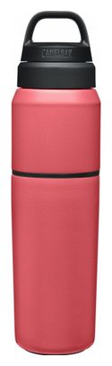 Camelbak MultiBev 650 ml Insulated Bottle with 480 ml Cup Pink