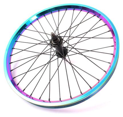 BMX Roue Avant MVP Oil Slick 10mm KHEbikes