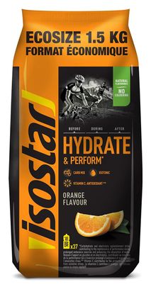 Isostar Energiedrink Hydrate & Perform Orange 1.5kg