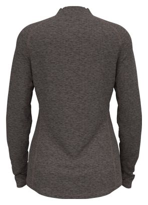 Dames Odlo Tencia Full Zip Grey S Fleece